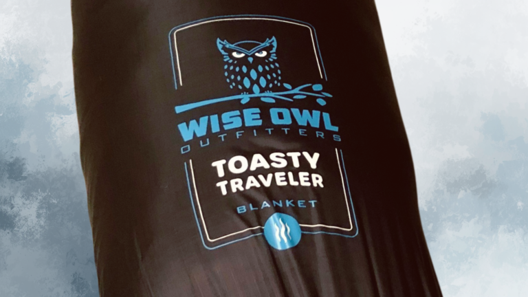 The Wise Owl Camping Blanket — Warm, Packable, Does What It Claims